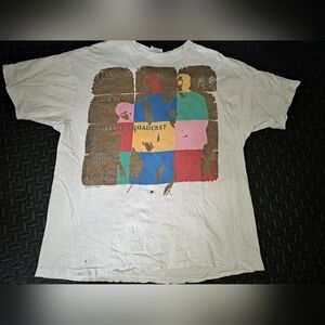 Vintage 92 U2 Zoo Tv Outside Broadcast Tour Band Tshirt